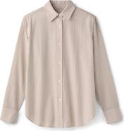 Rhone Saltair Oversize Seersucker Button-Up Shirt