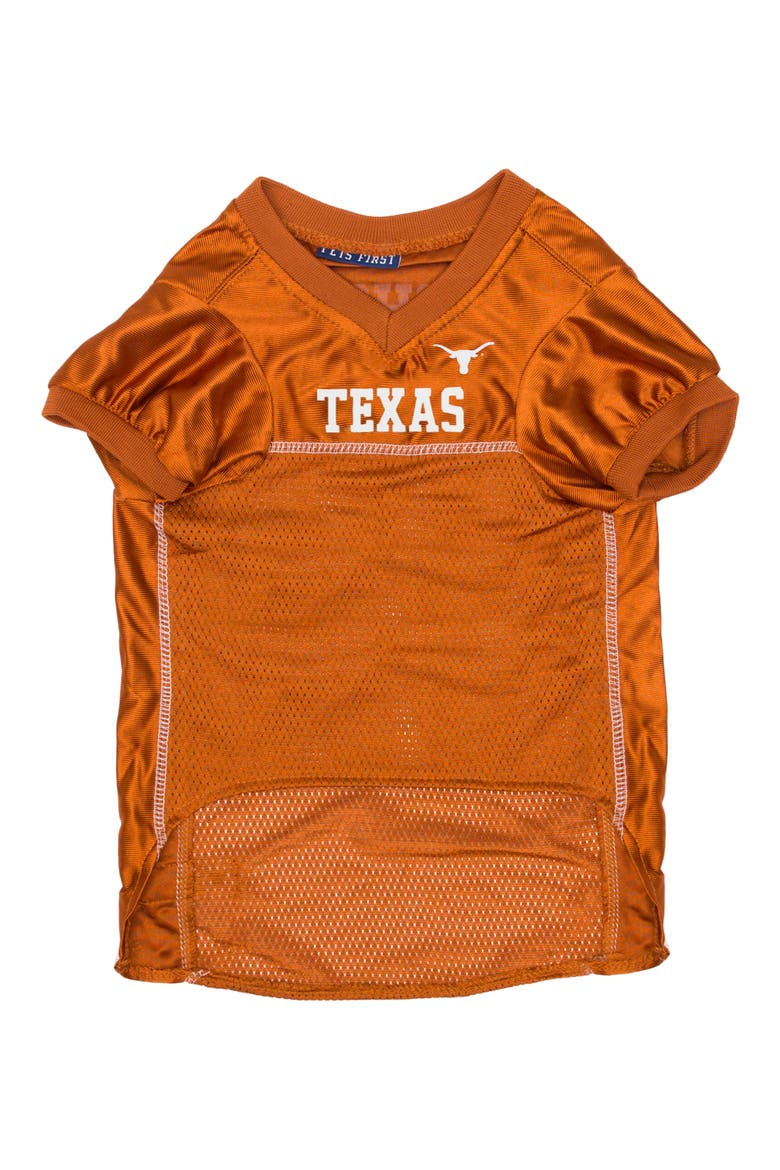 Texas Longhorns Basketball Mesh Dog Jersey, Alternate, color, ORANGE