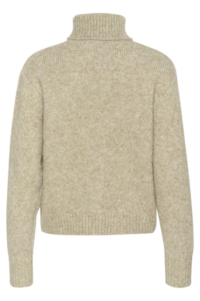 KAtrina Rollneck Long Sleeve Pullover, Alternate, color, Feather Gray Melange