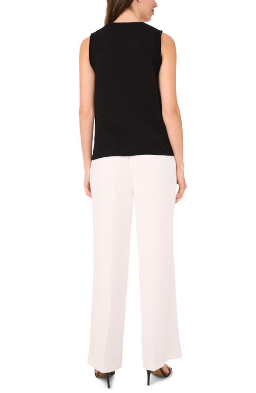 Halogenr Halogen(r) Open Stitch Sleeveless Sweater