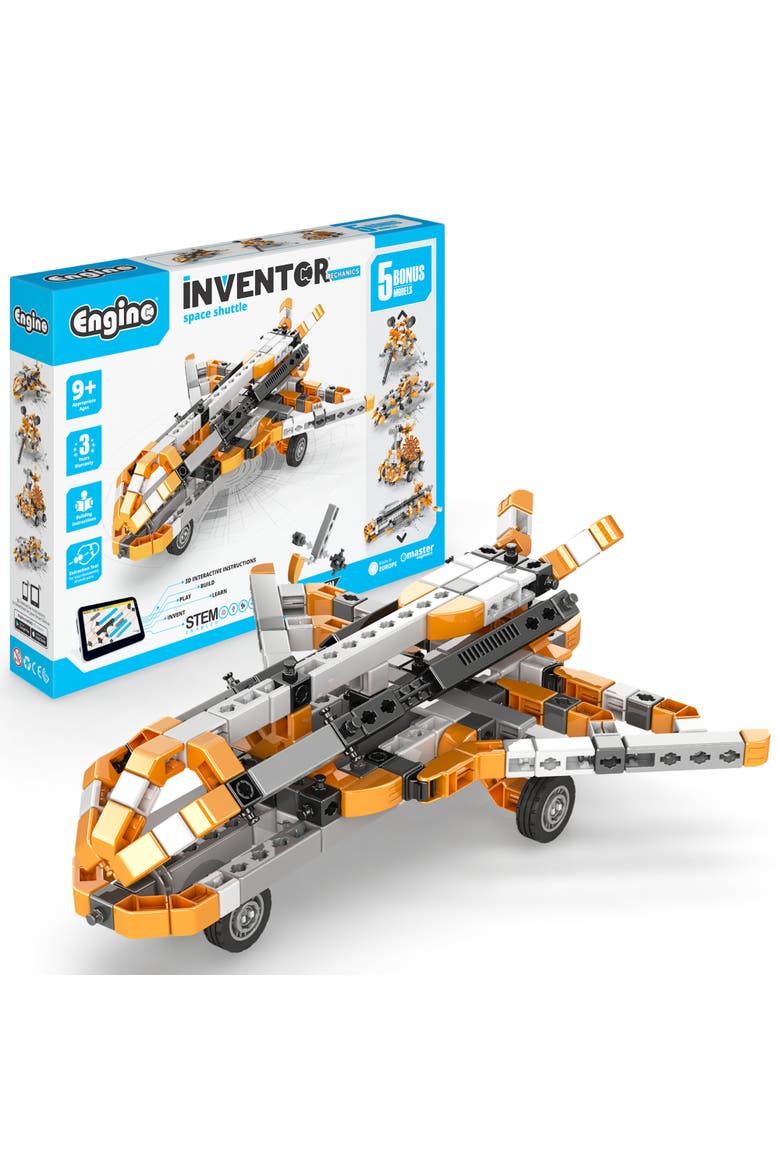 Space Shuttle Toy Building Set, Main, color, Multicolored
