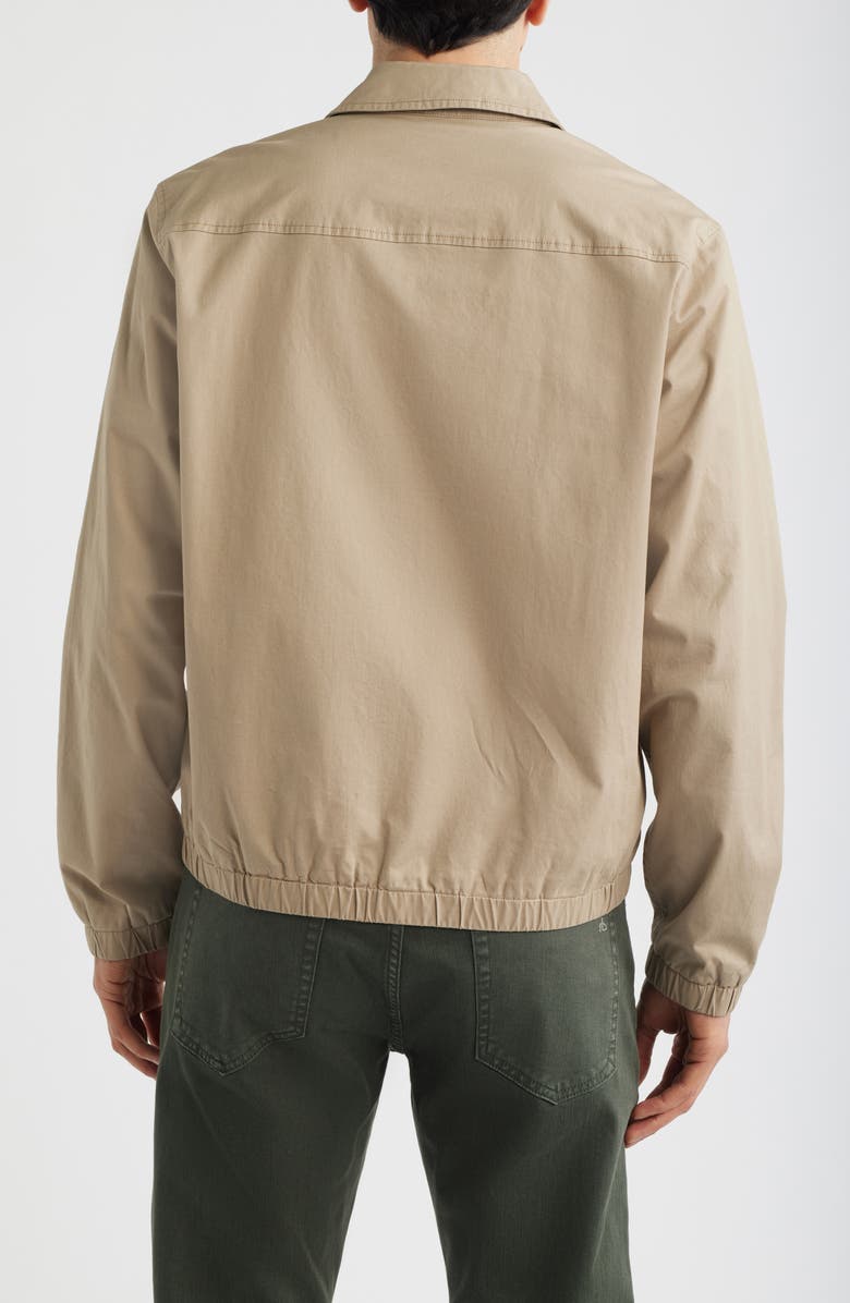 rag & bone Harrington Stretch Cotton Jacket, Alternate, color, Warmtaupe