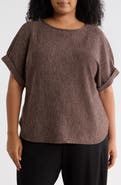 MAX STUDIO Dolman Short Sleeve Top