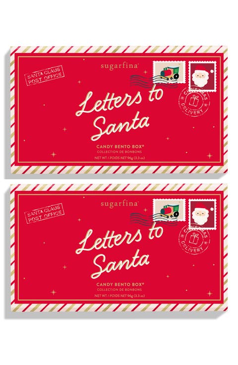 Letters to Santa 2-Piece Bento Box Duo