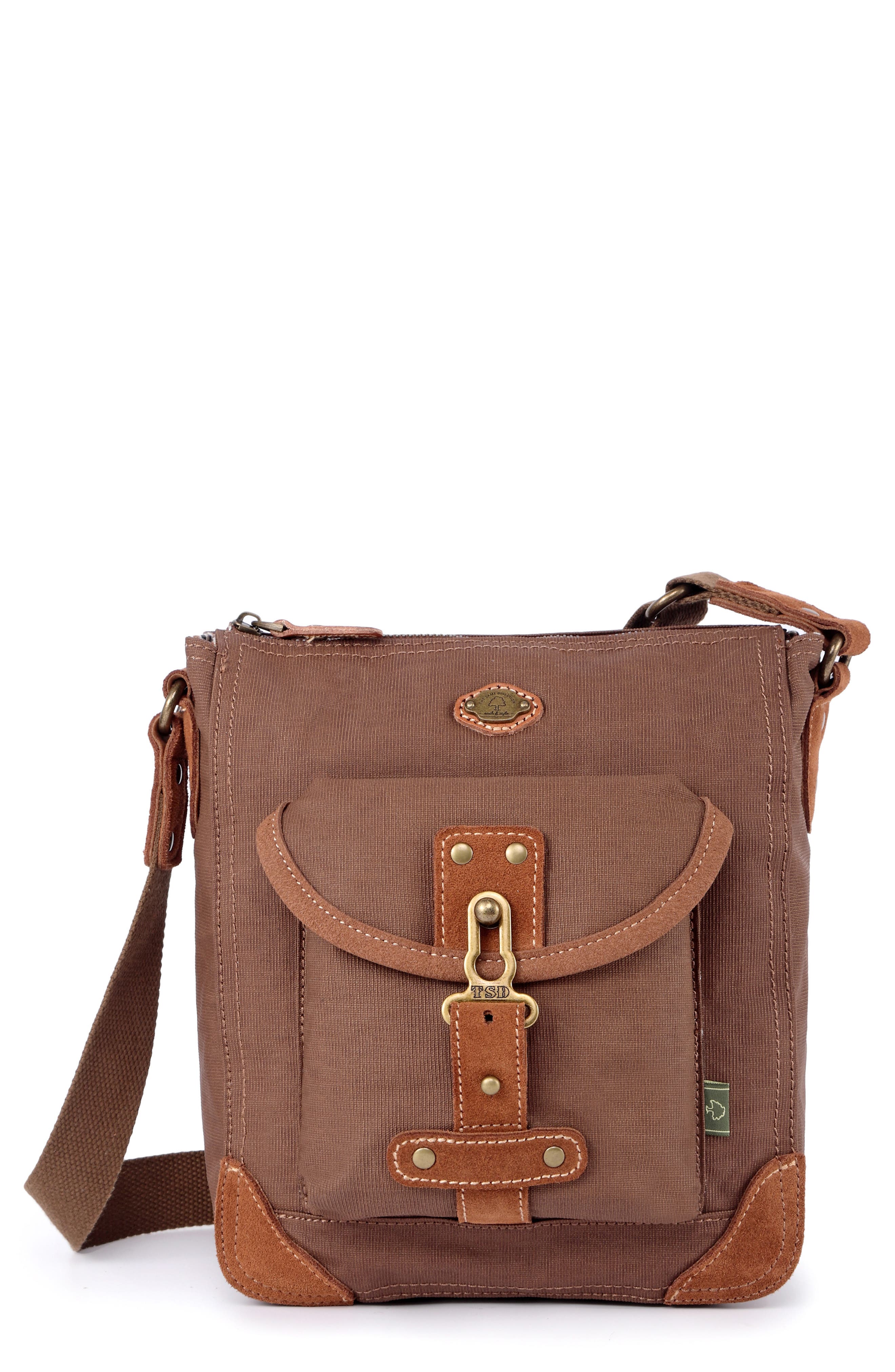 THE SAME DIRECTION Dolphin Studded Crossbody Bag