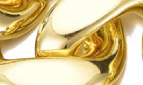 Adornia Lightweight Chunky Chain Bracelet In Gold