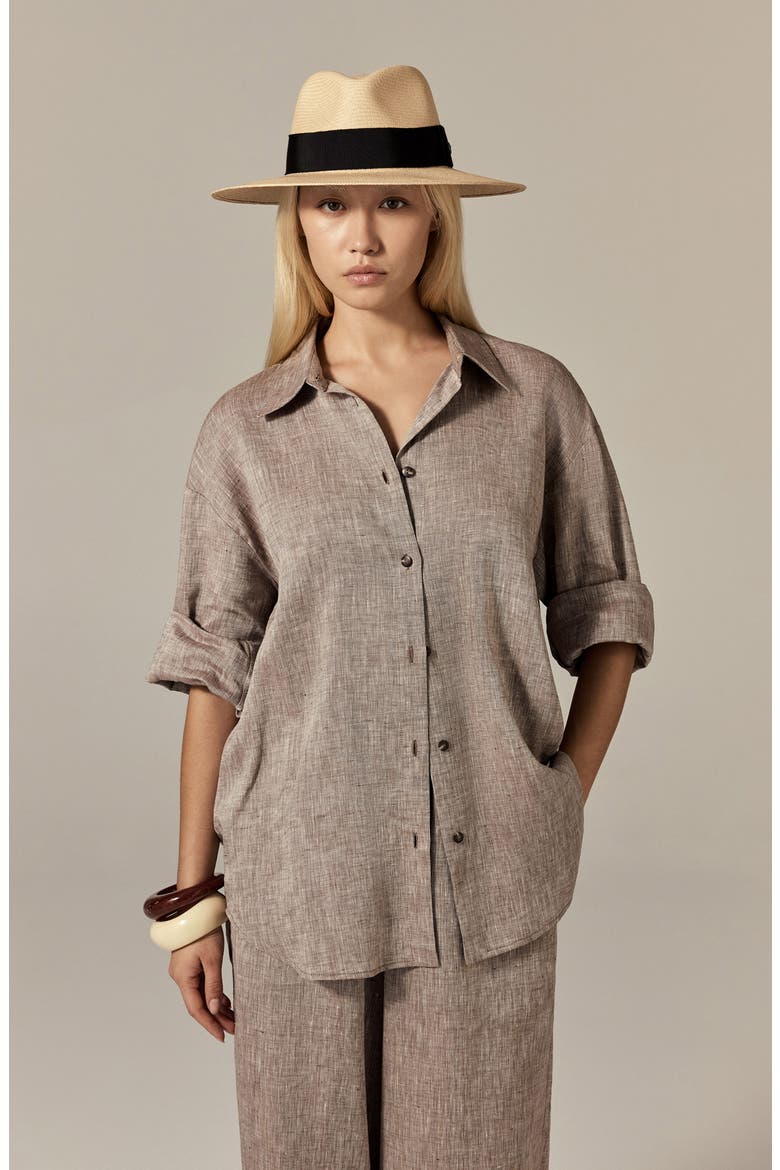 Atlas Panama Fedora, Alternate, color, NATURAL