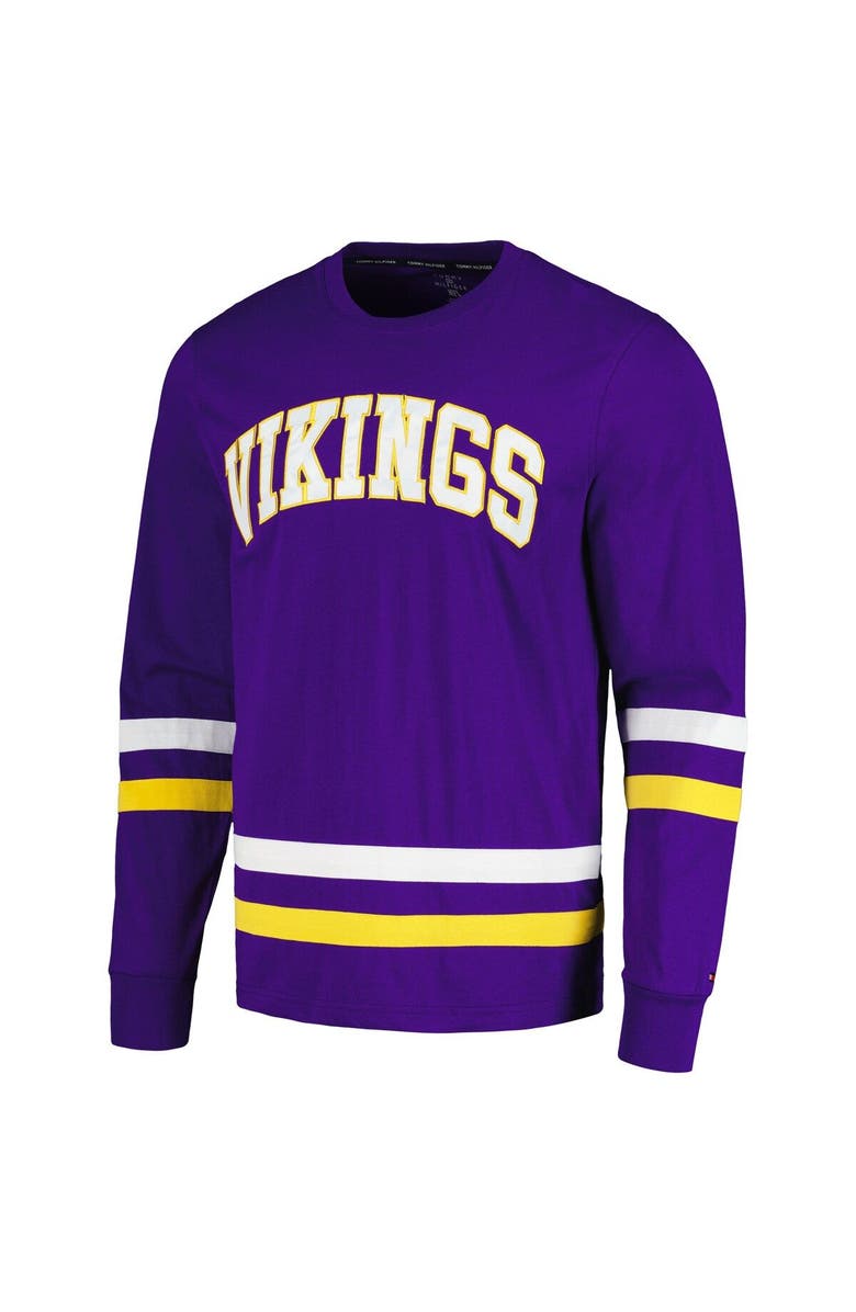 Tommy Hilfiger Men's Tommy Hilfiger Purple/Gold Minnesota Vikings Nolan Long Sleeve T-Shirt, Alternate, color, Purple