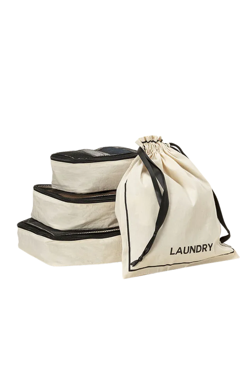 Uncommon Goods Deluxe Packing Travel Set In Beige