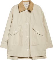 Thom Browne Corduroy Collar Gardening Coat