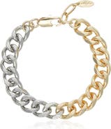 Ettika Mixed Metal Chain Bracelet