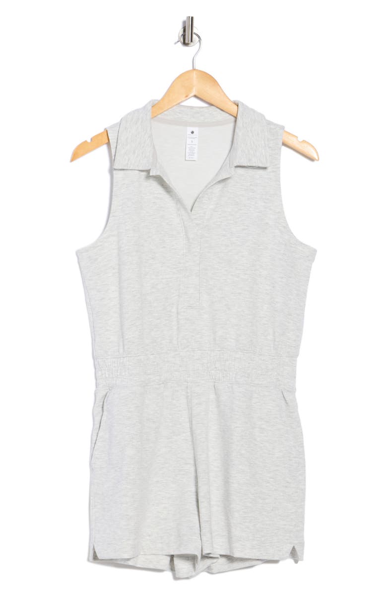 YOGALICIOUS Metro Maven Short Polo Romper, Alternate, color,