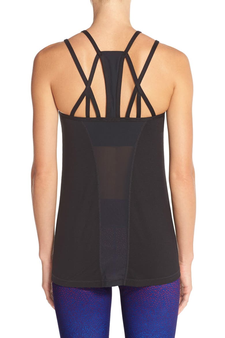 'Temptation' Tank, Alternate, color, BLACK