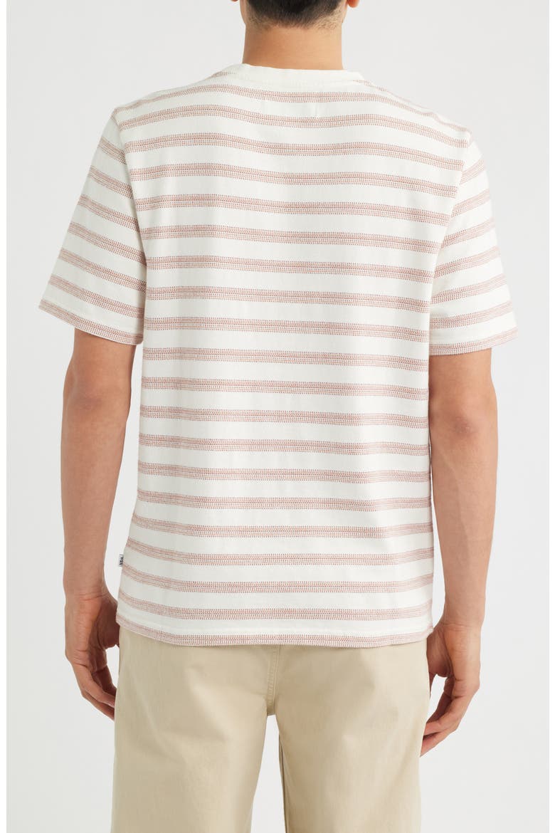 Dean Stripe T-Shirt, Alternate, color, ECRU / RUST