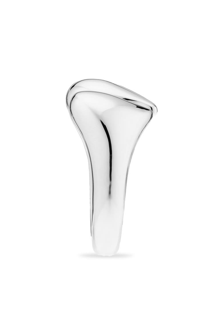 Molten Heartbreaker Statement Ring, Alternate, color, SILVER