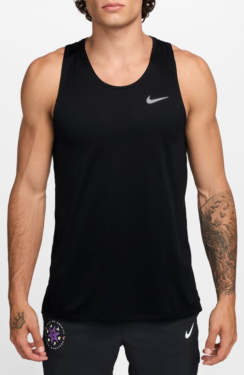 Nike Stride Dri-FIT Running Tank, Main, color, 