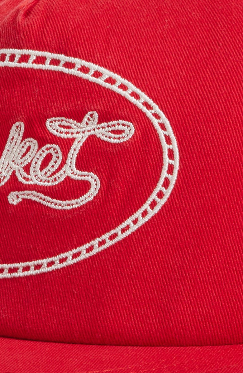 MARKET Lasso Lockup Snapback Baseball Cap, Alternate, color, Salsa