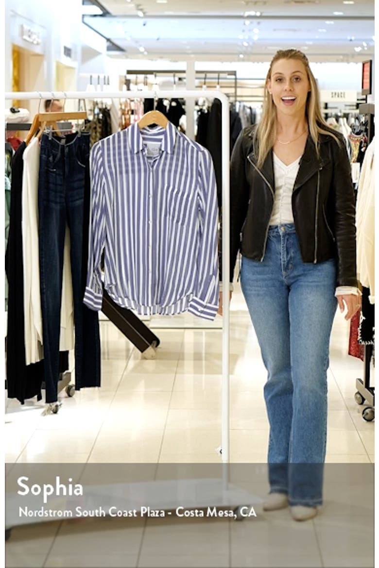 Josephine Print Button-Up Shirt video