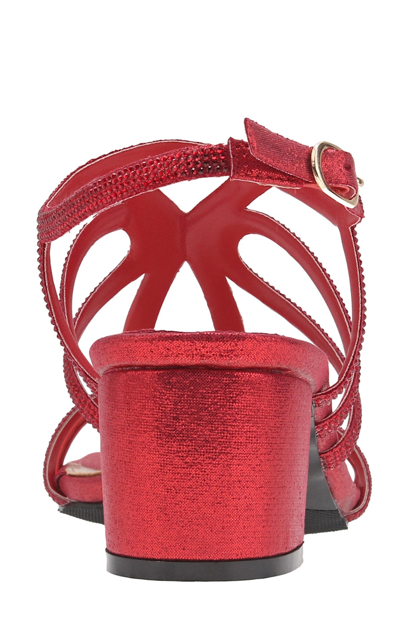Devine Sandal, Alternate, color, RED
