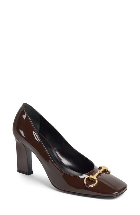 Signora Horsebit Leather Pump