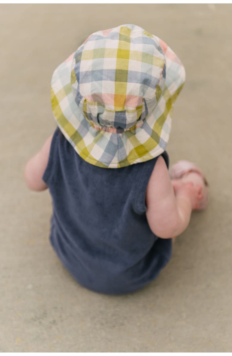 Pehr Checkmate Bucket Hat, Alternate, color, Picnic