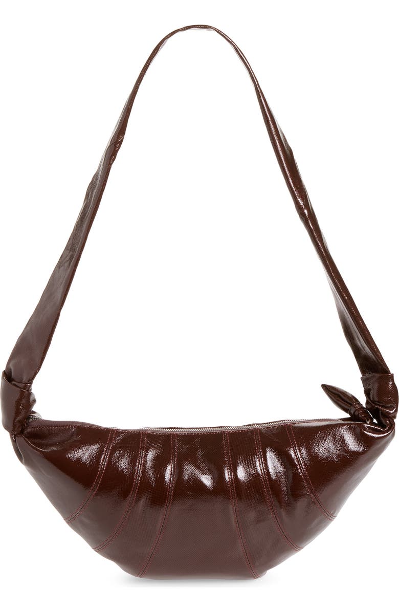 Lemaire Medium Croissant Coated Canvas Bag, Alternate, color,