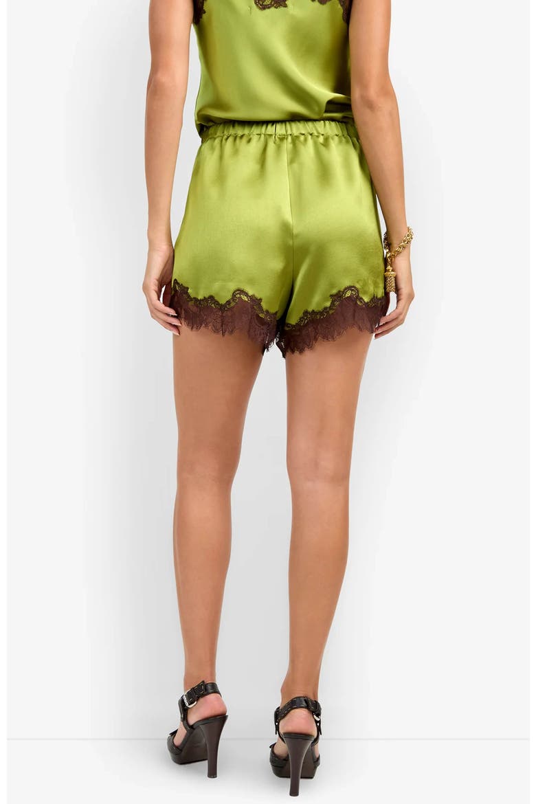 Safira Short, Alternate, color, Dark Fennel