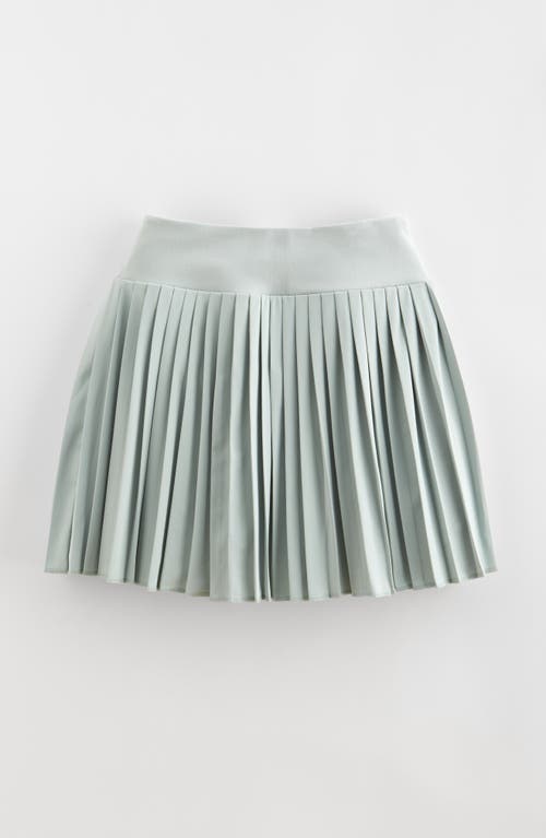 Zella Girl Kids' Baseline High Waist Pleated Skort in Green Mirror  product