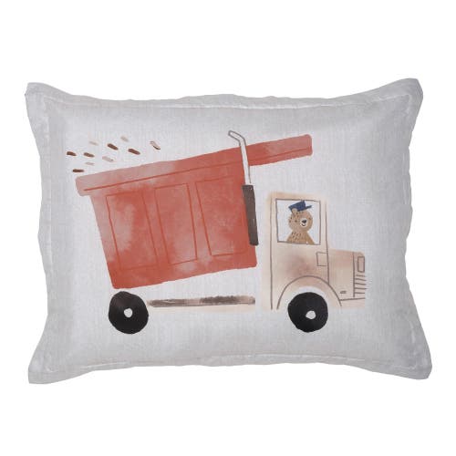 Bedtime Originals Construction Zone Twin Quilt & Pillow Sham Set In Gray