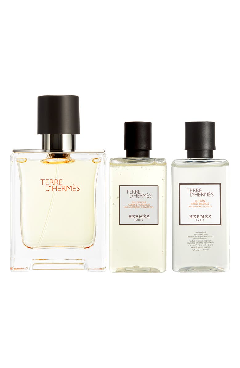 Hermès Terre d'Hermès Eau de Toilette 3-Piece Set, Main, color, 
