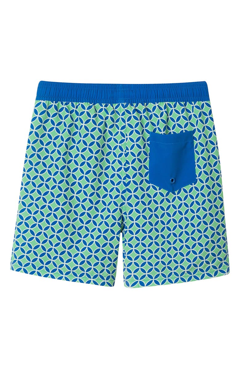 Andy & Evan Kids' Print Swim Trunks, Alternate, color, 