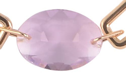 Laundry By Shelli Segal Faceted Crystal Station Collar Necklace
