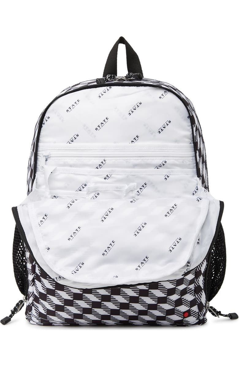 STATE Bags Bedford Geo Print Twill Backpack, Alternate, color,