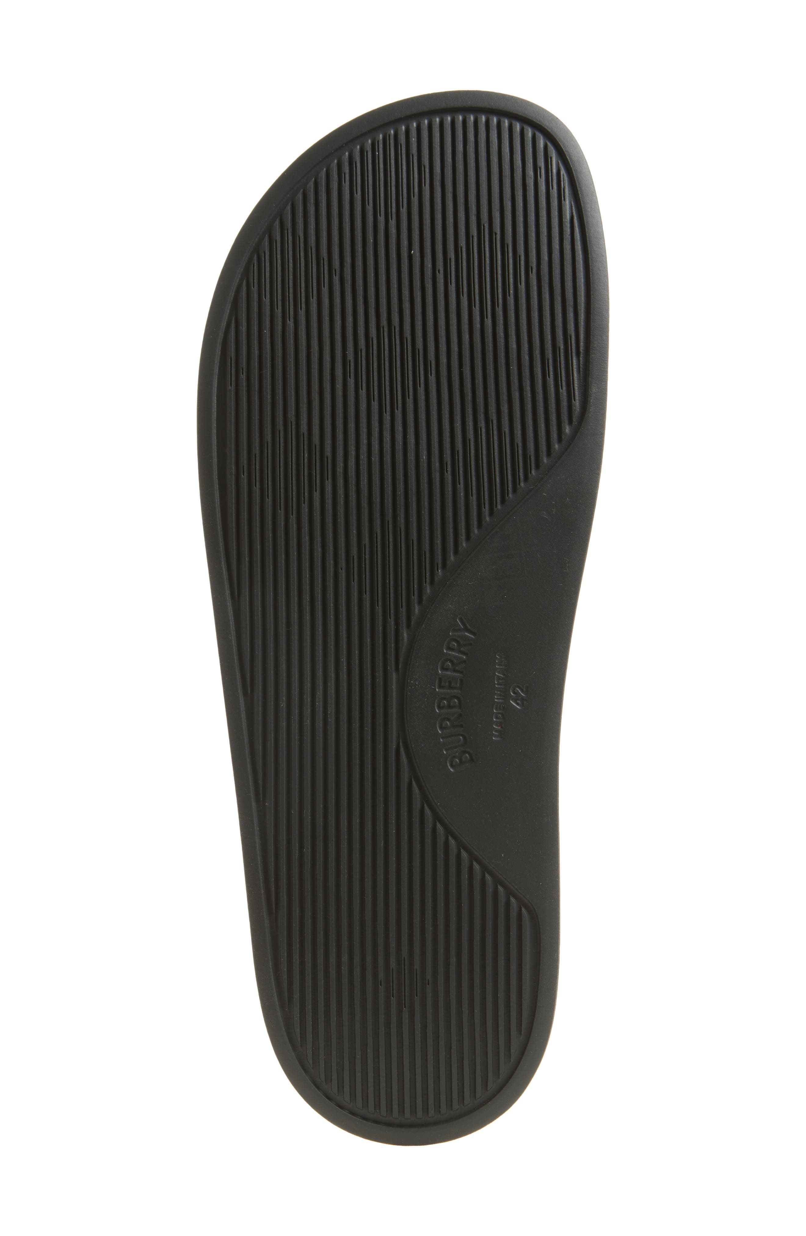Burberry Furley Check Slide Sandal, Alternate, color, 