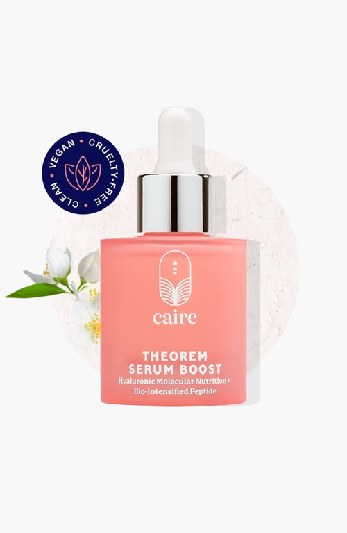 Caire Beauty 30 Day Trio Theorem Serum Boost, Mask, And Grown Up Moisturizer Set In Coral