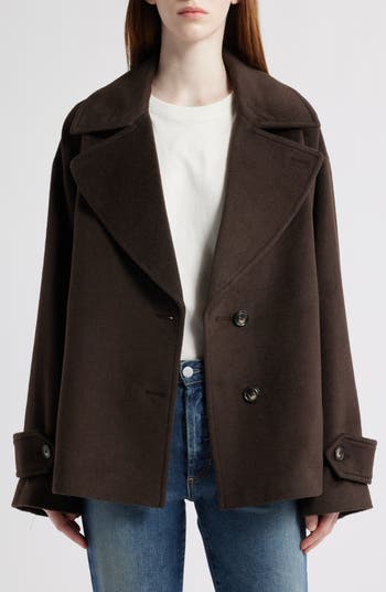 Single Breasted Crop Coat