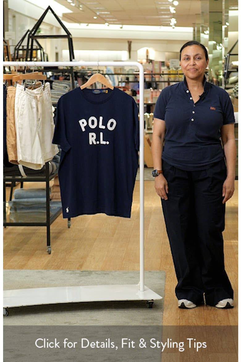 Classic Fit Logo Appliqué Cotton T-Shirt video