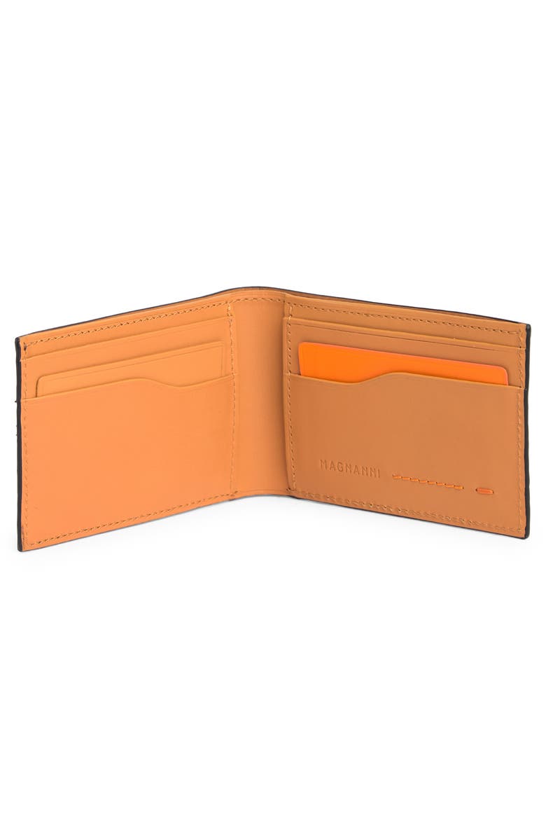 Magnanni Bifold Leather Wallet & Card Case Set, Alternate, color, 