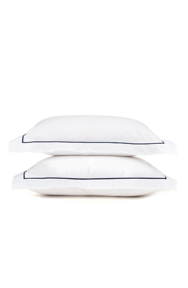 Ela Lane USA Heirloom Organic Percale Duvet Cover, Alternate, color, White - King