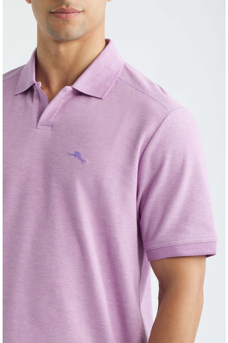 Emfielder Icon Solid IslandZone® Polo, Alternate, color, HYACINTH PURPLE HEATHER