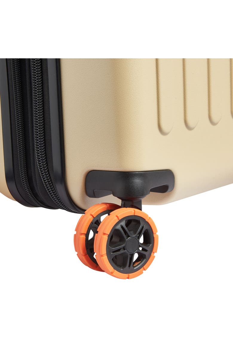 19" Carry On Hardside Expandable Spinner [JH002B] & Cylindrical Backpack [JS013C] 2 Piece Set, Alternate, color, Sand