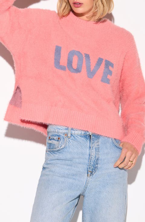 Love Keats Intarsia Sweater