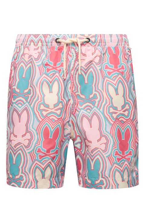 Kids' Chuck Print Swim Trunks (Big Kid)