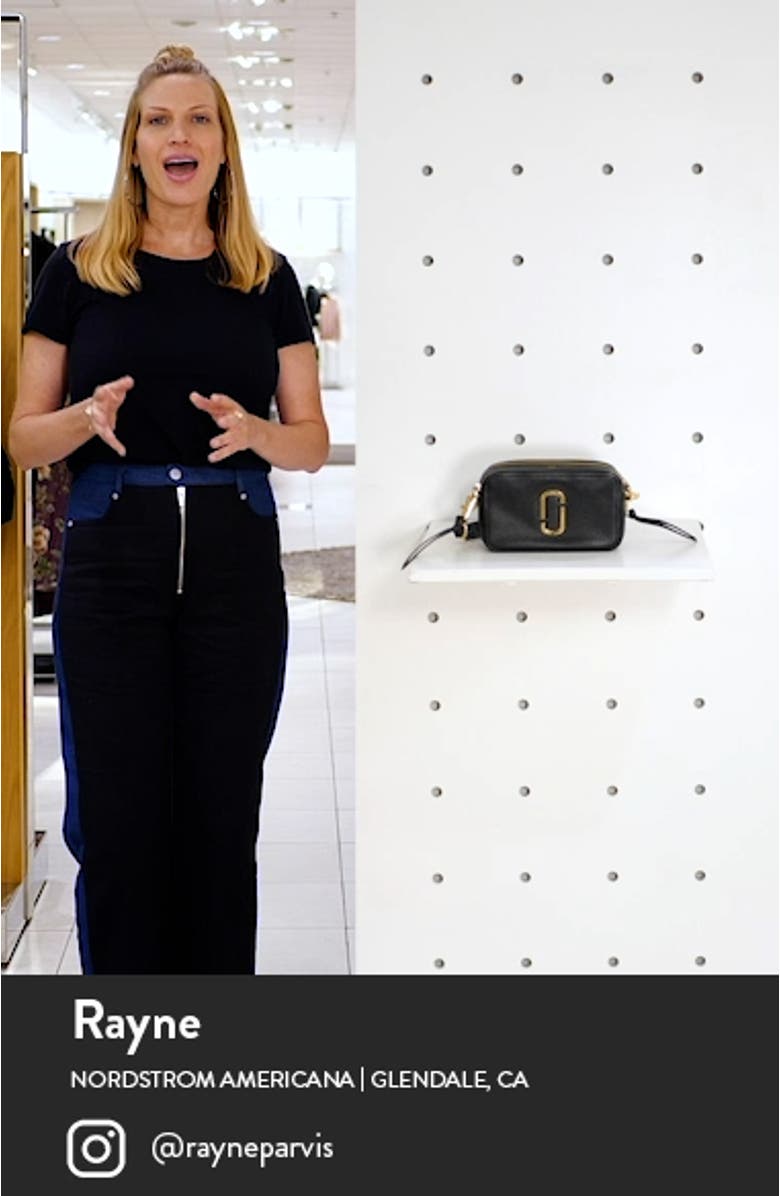 The Marc Jacobs The Softshot 21 Leather Crossbody Bag, sales video thumbnail