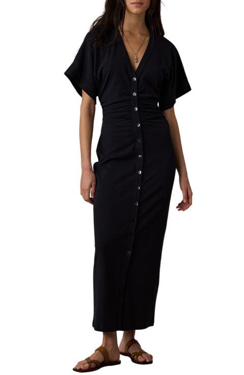 Cotton & Hemp Blend Maxi Dress