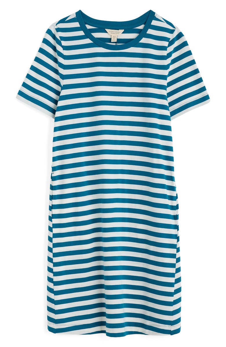 Seasalt Cornwall Madron Stripe T-Shirt Dress, Alternate, color, 