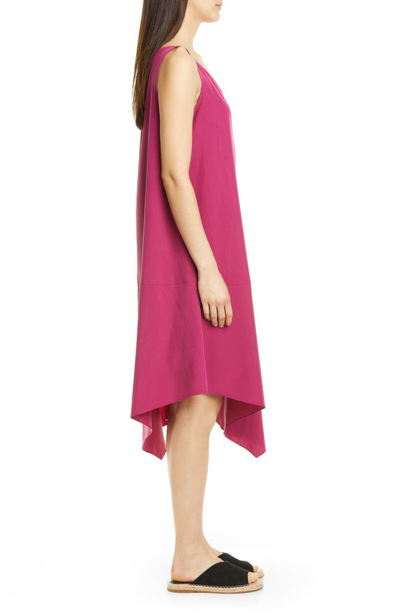 Eileen Fisher Asymmetrical Shift Dress, Alternate, color,