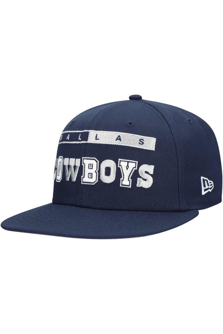 Men's New Era Navy Dallas Cowboys Ransom 59FIFTY Fitted Hat, Alternate, color, Navy