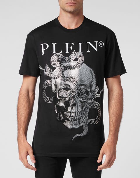T-Shirt Round Neck Skull Men