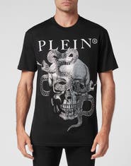 PHILIPP PLEIN T-Shirt Round Neck Skull Men
